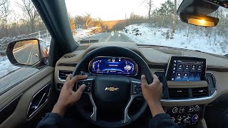 2023 Chevrolet Tahoe Premier  POV Test Drive [upl. by Whitby]