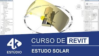 Aula 20  Estudo Solar no REVIT [upl. by Nnylrahc]