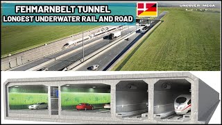 Fehmarnbelt Tunnel Unveiling Europe’s Longest Underwater Rail and Road Tunnel  Uncover Mega Build [upl. by Gena]