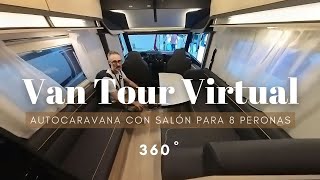 Van Tour Virtual Autocaravana Integral Itineo SB700 de 696m [upl. by Amaras]