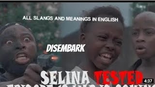 SELINA TESTED SLANGS  CAPPINGS AND MEANING selinacappings [upl. by Ernaldus943]