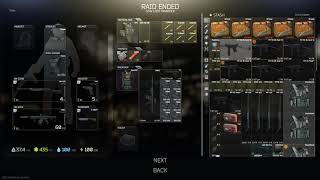 Escape From Tarkov 0110 2017 — My Inventory [upl. by Behn231]