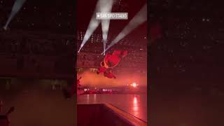 Sfera Ebbasta Scortato Durante il Concerto a San Siro x2vr sferaebbasta sansiro [upl. by Donoghue80]