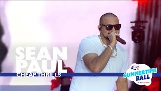 Sean Paul  Cheap Thrills Live At Capital’s Summertime Ball 2017 [upl. by Theodora119]