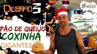 Desafio 3  Coxinha de 1kg  Pão de queijo de 1kg  Panetteria ZN ESPECIAL DE NATAL [upl. by Eussoj]