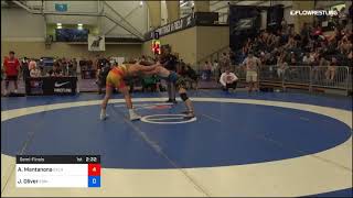 79 Kg Semifinal Anthony Mantanona Oklahoma Vs Jacob Oliver Edinboro [upl. by Coulter562]