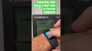 Connect Fitbit Charge 6 Fitness Tracker to Exercise Equipment  How To [upl. by Templia]