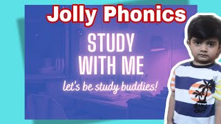 Jolly Phonics Stage 1  learn class prep 1  Sounds with rhymes  kids educational [upl. by Teddman970]