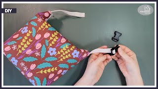 Easy to make How to make a lunch bag with a zipper [upl. by Nohshan]