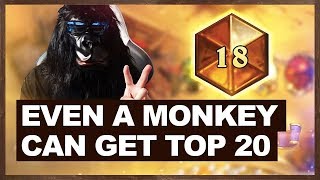 Even A Monkey Can Get Top 20 Legend  Shudderwock Shaman  The Boomsday Project  Hearthstone [upl. by Bart73]