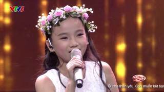 OMIO BADBINO CARO HD  Thảo Nguyên  Blind Audition  The Voice Kids Việt Nam 2016 [upl. by Sharleen]