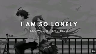 I AM SO LONELY SLOWED AND REVERB night LOFI remix songs 𝙼𝙿3 𝚜𝚘𝚗𝚐 [upl. by Notnilk]