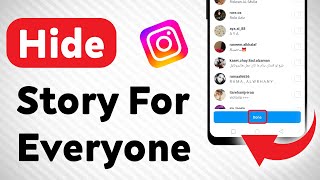 How to Hide Instagram Story For Everyone Updated [upl. by Itsrejk]