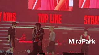 Stray Kids TOPLINE Fancam Idays Milan 12072024 [upl. by Docila]