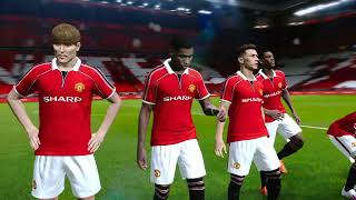 PES 21 GAMEPLAY MAN UTD VS ATLETICO MADRID  OLD TRAFFORD [upl. by Nyladnarb]