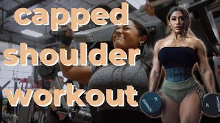 The ULTIMATE Shoulder Workout For Capped Shoulders [upl. by Marvella]