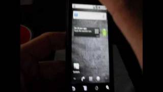 Motorola Droid  How to install 22 firmware FROYO [upl. by Jaella312]