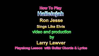 Hallelujah Ron Jesse Sings Like Elvis [upl. by Banna]