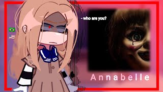 • Megan e Chucky Reagindo a Annabelle • gacha club 🇧🇷🇺🇸 [upl. by Emelen]