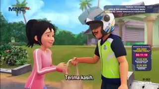 Upin amp Ipin Kak Ros di Rampok Kendaraan Kecemasan  Azam Puasa [upl. by Launame801]