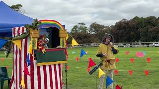 Punch and Judy at the medieval festival [upl. by Thetisa]