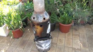 How to make Biochar 4G TLUD with retort  2 Stage Pyrolytic Converter with Afterburners [upl. by Rondi47]