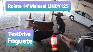 Rolete malossi 14 na Lindy125cc HAOJUE [upl. by Aelanej75]