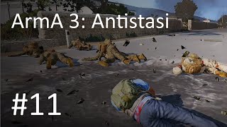 ArmA 3 Antistasi S2 11 An Explosive Situation [upl. by Billie690]