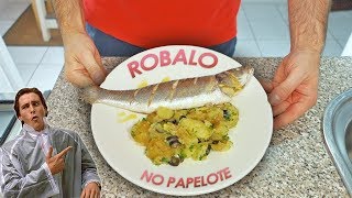 Chefe Jamon Robalo no Papelote [upl. by Rozelle]