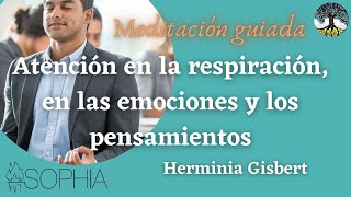 Meditación guiada atención en la respiración en las emociones y los pensamientos [upl. by Gowrie]