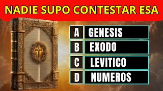 13 PREGUNTAS BIBLICAS DE NIVEL DIFICIL Será que lograrás Reto biblico divertivoTrivia quiz [upl. by Yumuk]