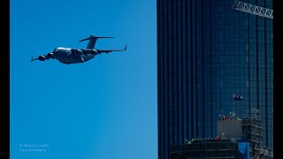 RAAF Brisbane Riverfire 23 Rehearsal [upl. by Pinelli375]