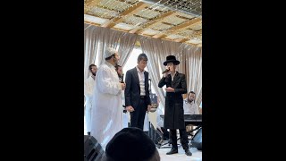 Bentzi Kletzkin amp Yigal Singing On Hoshana Rabbah [upl. by Amadus]