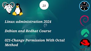 021Change Permission With Octal Method  Linux Course 2024 [upl. by Elleda674]