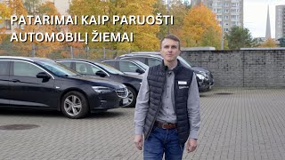 Patarimai kaip paruošti automobilį žiemai [upl. by Annenn]