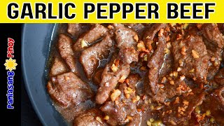 GARLIC PEPPER BEEF RECIPE [upl. by Heins734]