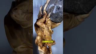 This Guy Makes Realistic Sculptures Using Wood [upl. by Nierman374]