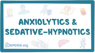 Pharmacology Neuroscience 1 Module  Sedative amp Hypnotics amp anxiolytics [upl. by Mcclelland107]