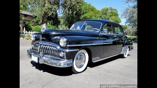 Rare Original 1950 DeSoto Custom w Only 5861 Miles [upl. by Ortrude]