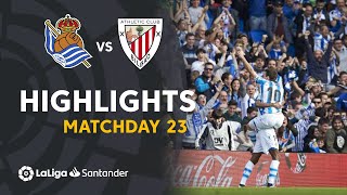 Highlights Real Sociedad vs Athletic Club 21 [upl. by Attlee280]