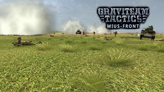 Graviteam Tactics MiusFront 2  German  Russischer Flankenangriff [upl. by Garrity]