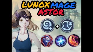 LUNOX MAGE  ASTRO  ELEMENTALIST [upl. by Hulbert]