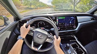 2024 Lexus TX 500h F Sport  POV First Driving Impressions [upl. by Angil385]