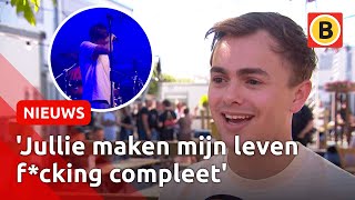 Flemming emotioneel op podium Paaspop  Omroep Brabant [upl. by Brion]