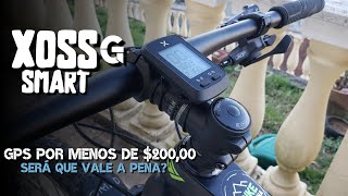 GPS XOSS G SMART  Review completo  conexão com Strava e teste na bike [upl. by Saixela511]