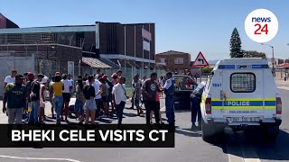 WATCH  They have failed us  Heideveld residents disappointed in police minister [upl. by Bonnes286]