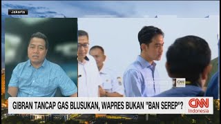 Gibran Tancap Gas Blusukan Wapres Bukan quotBan Serepquot [upl. by Wolgast107]