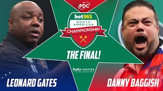 AN ABSOLUTE THRILLER  Baggish v Gates  Final  2022 North American Darts Championship [upl. by Sholeen634]