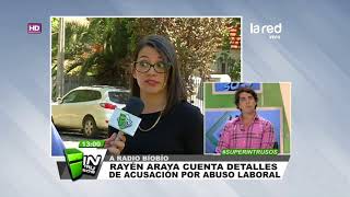 Rayén Araya cuenta detalles de su demanda por abuso laboral contra Radio Bío Bío [upl. by Saibot]