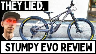 IS THE HYPE TRUESpecialized Stumpjumper EVO REVIEW [upl. by Mattson673]